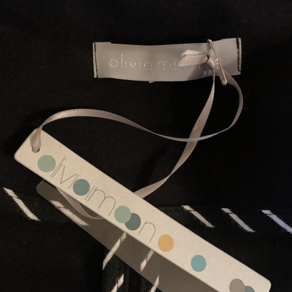 Olivia Moon Size XL Blazer Black Single Button Up Long Sleeved Stretch NEW - Picture 3 of 5